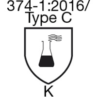EN 374-1:2016 Type C K