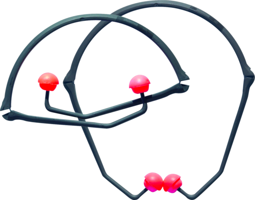 Howard Leight PerCap banded earplugs