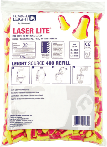 Howard Leight Laser Lite earplugs refill