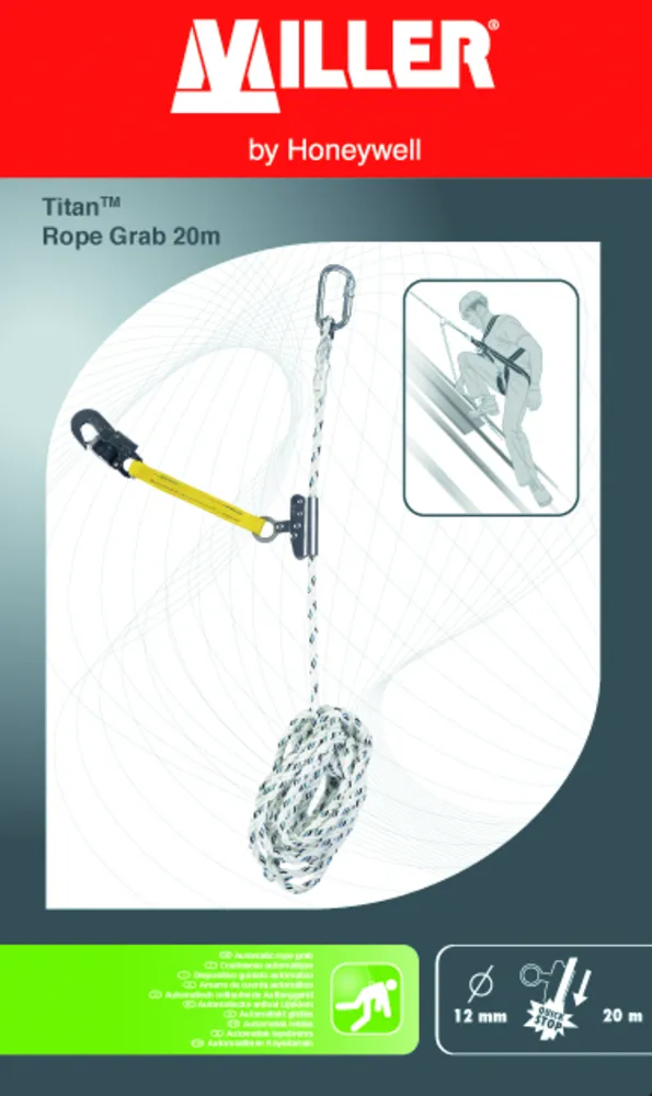 Miller Titan automatic rope grab PSS