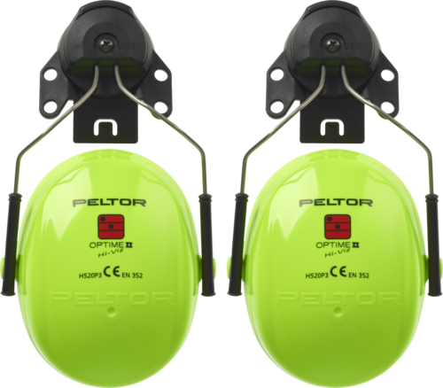 3M Peltor Optime II Hi-viz f/helmet