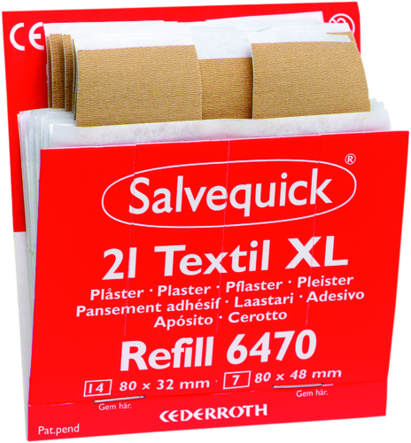 Salvequick Plaster - textile XL