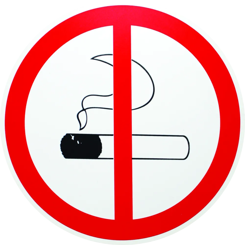 Rygning forbudt - Plast
