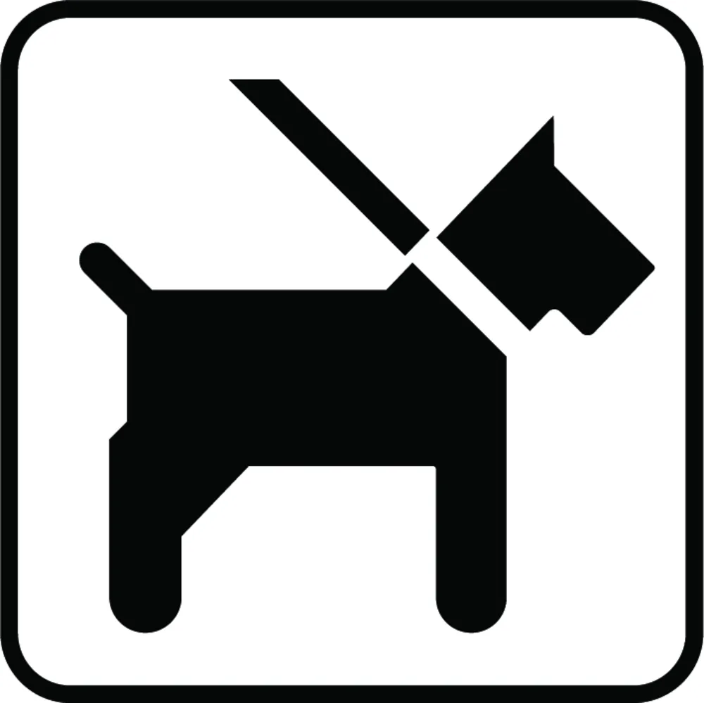 Hund i snor - Folie