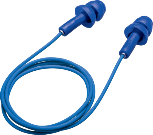 UVEX Whisper+ detectable earplugs - corded