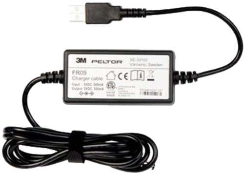 3M Peltor FR09 Battery charger with USB connector