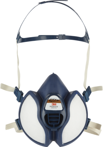 3M Maintenance Free Half Mask 4277+