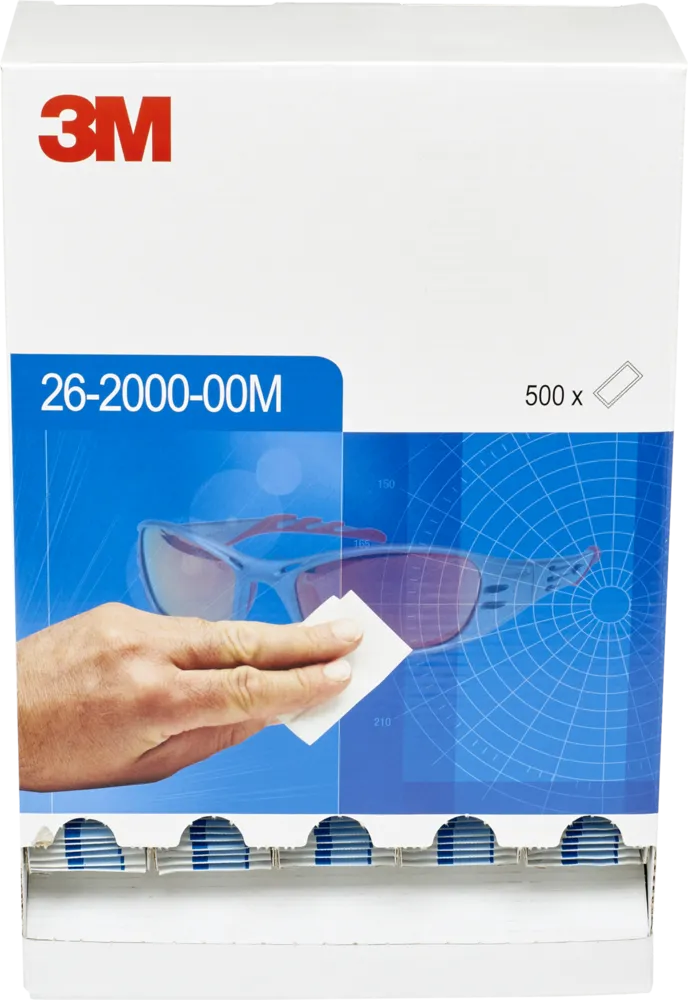 3M Cleaning Towelette, dispenser with 500 pcs.