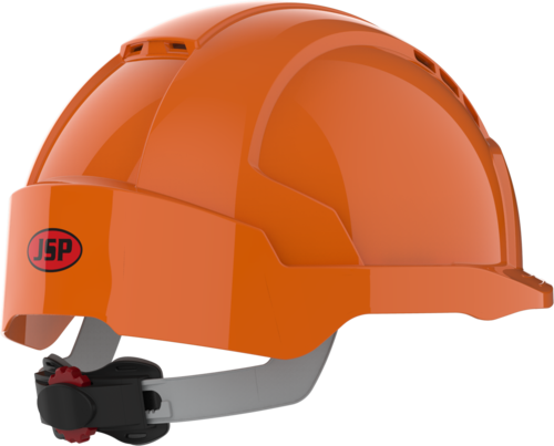 EvoLite Micro Peak Safety Helmet Orange