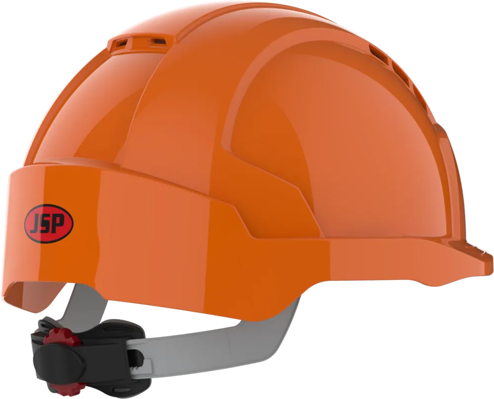 EvoLite Micro Peak Safety Helmet Orange