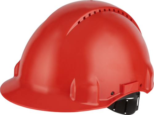 3M G3000 Safety Helmet Red